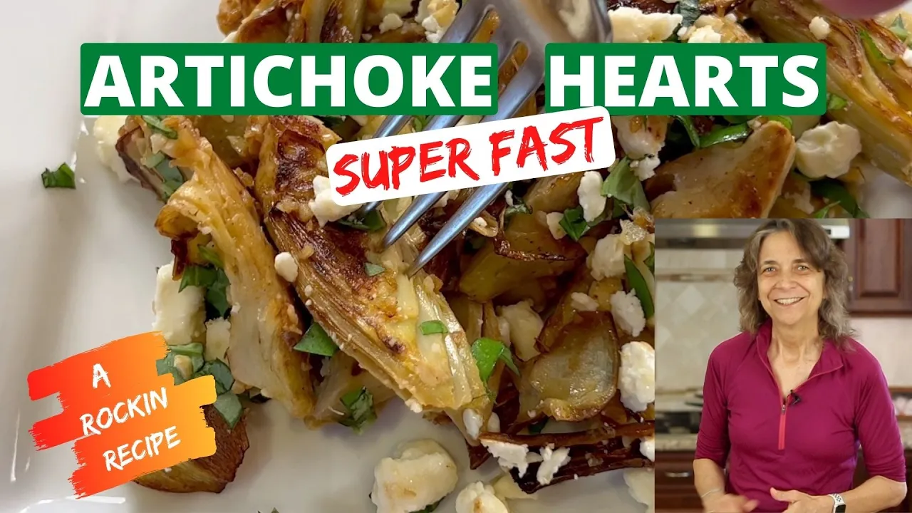 The FASTEST Grilled Artichoke Hearts Recipe