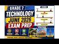 GRADE 7 TECHNOLOGY 2026 MID YEAR EXAMINATION GR 7 TECHNOLOGY JUNE EXAM MEMO