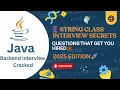 Top 10 Java String Interview Questions and Answers Immutable classes in java