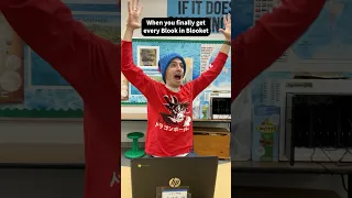 When you finally get every Blook in Blooket