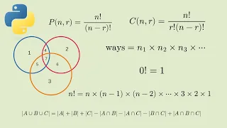 Essential combinatorics for computer programming with Python code