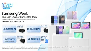 #SamsungLiveShop : [LIVE] Your Next Level of Connected Tech