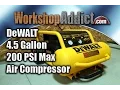 DeWALT 4 5 Gallon 200 Max PSI Air Compressor - Oil Free Portable