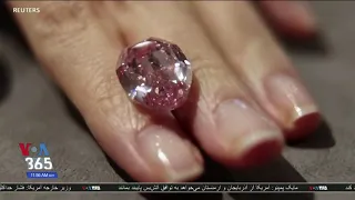 یک الماس ۱۵ قیراطی نادر از روسیه قیمت اولیه ۳۸ میلیون دلار 