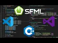 The EASIEST Way to Setup SFML for C in VS Community VS Code ANY IDE