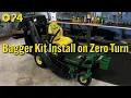 How to Install Bagger Kit on John Deere Z320R Zero Turn Mower