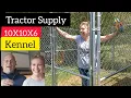 How to Assemble a 10X10X6 Dog Kennel