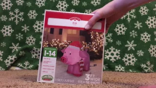 2016 Christmas Inflatable Pig  2016 Christmas Inflatable Pig