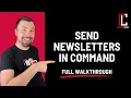 How to Send Email Newsletters in KW Command