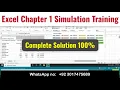 Excel Chapter 1 Simulation Training