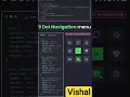 9 Dot Navigation magic using HTML CSS cool Navigation Menu