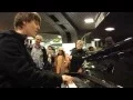 Download Lagu Awesome Piano Improvisation in Train Station Brussels