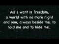 Download Lagu All I ask of you lyrics - Phantom of the Opera