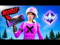 POV The WORST Unreal Player Plays Ranked