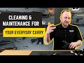 Gun Cleaning 101 Cleaning Maintenance For Your Everyday Carry EDC Pistol Cleaning