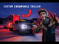 Coolest Snowmobile Trailer on the Planet - Wasatch Trailers