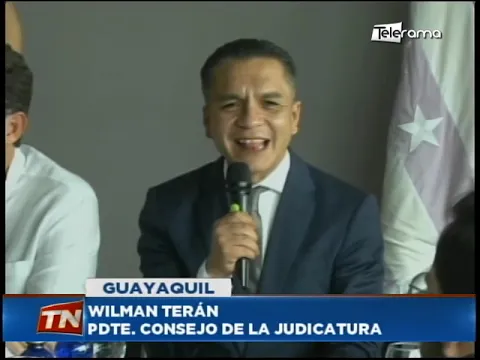 Gobernador del Guayas pide mayor compromiso a los jueces
