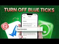 Download Lagu Cara Menonaktifkan Dua Tanda Centang Biru di Pesan WhatsApp yang Sudah Dibaca di iPhone | Nonakti...