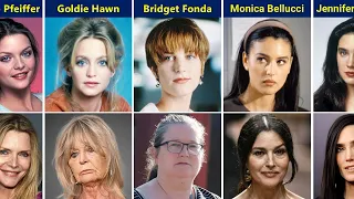 100 Most Beautiful Actresses of 1980s and 1990s Then and Now