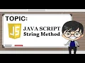 Java Script String Method Tagalog