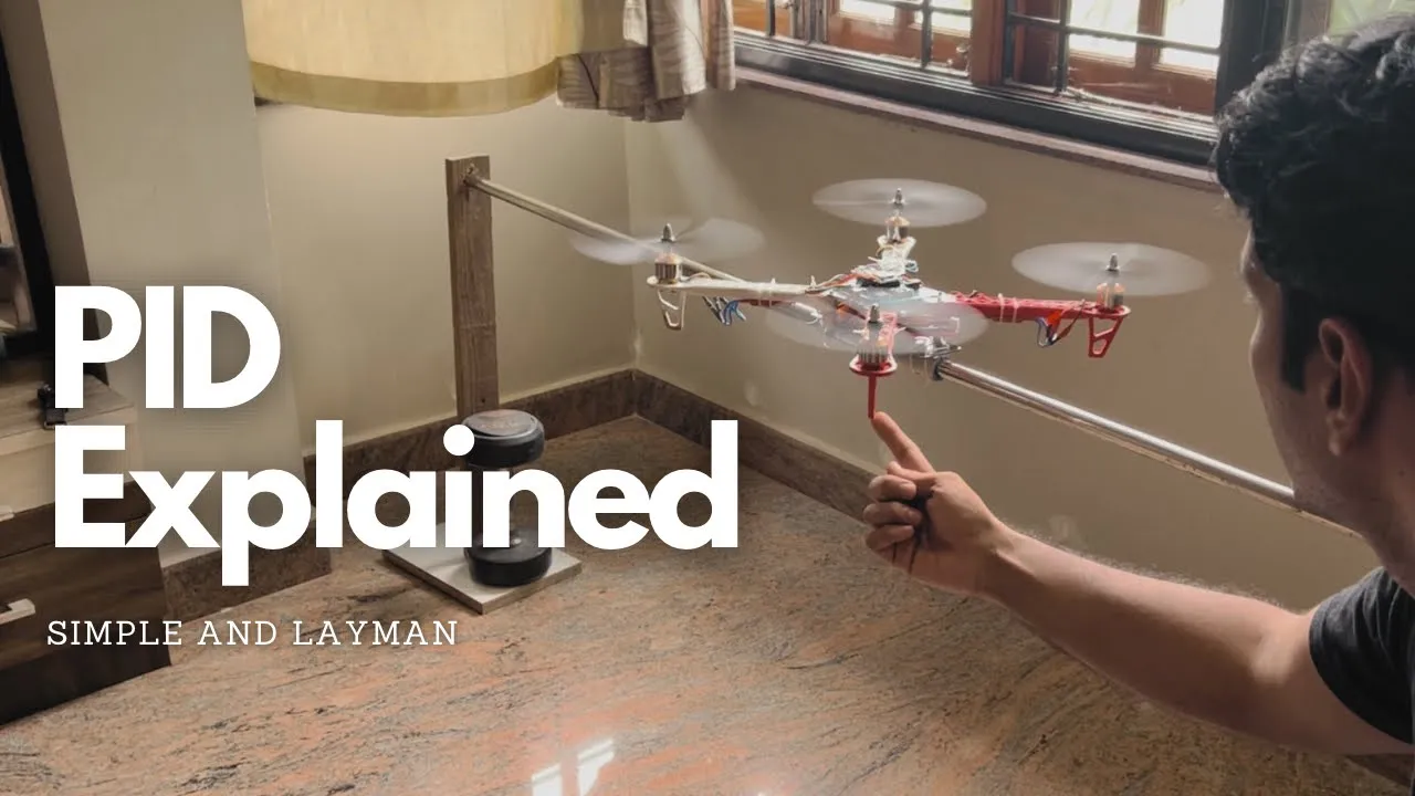 How does PID controller work? | Simple Explaination on Quadcopter