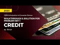2023 CS50 - Week 1 Credit Solution Walkthrough Guide for Beginners By Anvea