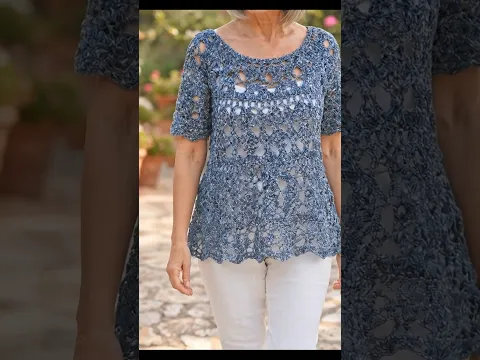 crochet blusa baby Dolly #crochet