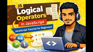 Logical Operators in JavaScript AND OR NOT Explained JavaScript Tutorial for Beginners