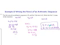 Ch 9 2 Arithmetic Sequences and Partial Sums Ex 2 to 4