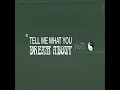 Tell Me What You Dream About - Hazlett