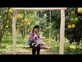 Lagu Han's homemade swing - A little corner to relax after a tiring day at work