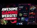 FREE Gaming Website Template Open Source eSports Website Design 2026