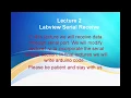 Lecture 2 GUI development for communication with arduino using labview