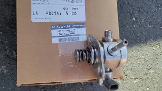 2011 NISSAN JUKE CODE P0087 P0088 P0090