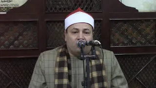 الشيخ محمود صابر سورة الاعراف   عزاء الحاج عبدالمنعم أبو ديب   ميت يزيد منياالقمح           دندنها