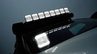 Video: OZZ SQR 3" - Driving light LED - White