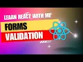 16 React JS Form Validation