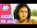 Download Lagu Atriz Bella Campos é atacada por jacaré- Mulheres (16/09/22)