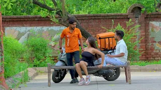 Dilevery boy ke Patni mili boyfriend ke paas
