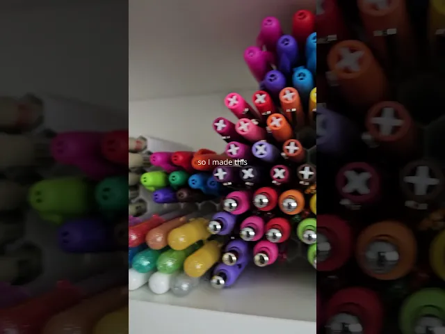 Marker & Pen Organizer - Stackable Modular Storage video thumbnail