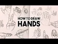 How to Draw Hands starting with just 3 simple shapes