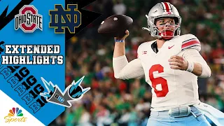 Ohio State vs Notre Dame EXTENDED HIGHLIGHTS 2023 NBC Sports