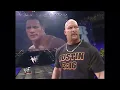 Stone Cold Steve Austin Saves The Rock Entrance Pop WWE Raw 2-26-2001