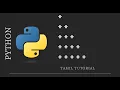 How to print Star pattern in right angle triangle shape Python tutorial in beginners Tamil