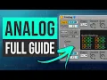 Ableton Analog Synth - Full Guide for Beginners Ableton Tutorial