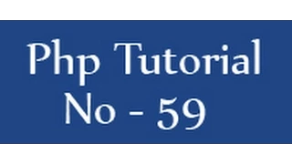 Php tutorials for beginners - 59