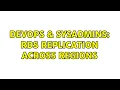 DevOps SysAdmins RDS Replication across regions 2 Solutions