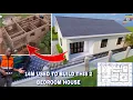 Amount used to build this simple 2 bedroom house in Uganda 2025