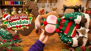 No te lo puedes perder! Mira está hermosa Manualidad para Decorar en Navidad!! Christmas DIY 