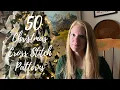 50 Christmas Cross Stitch Patterns
